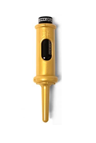 Wine Lovers' Cork Pops Black 6.5 Inch Original Wine Opener — Premium Gold