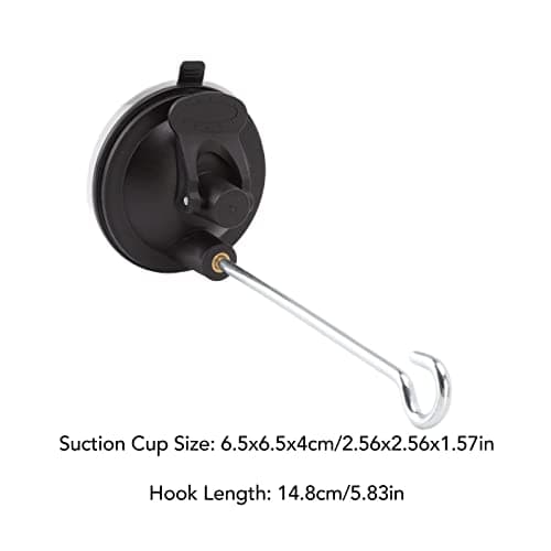 Bird Feeder Wall Hanger with Suction Cup Hanging Hooks