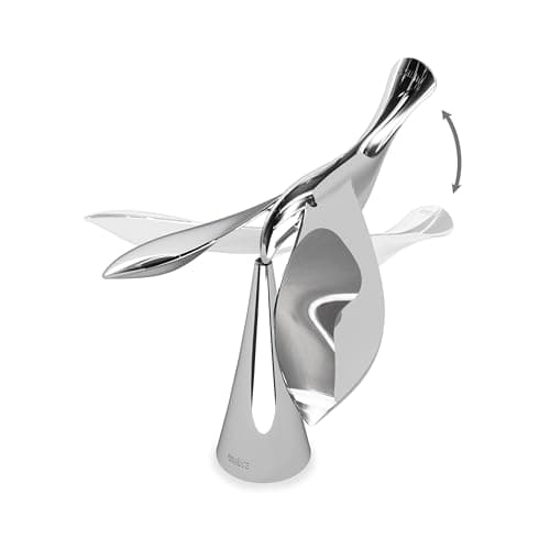 Luxury Umbra Bird Bottle Opener for Wine and Soda, Chrome