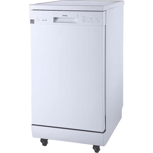 Danby Portable Compact Dishwasher, White