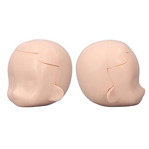 Eco-Friendly Removable Replacement Doll Head for 1/12 Doll (Normal White)