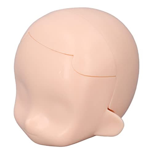 Eco-Friendly Removable Replacement Doll Head for 1/12 Doll (Normal White)