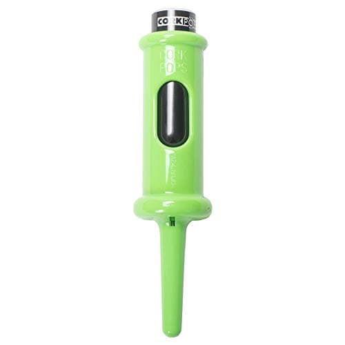 Wine Lovers' Cork Pops Black 6.5 Inch Original Wine Opener — Green