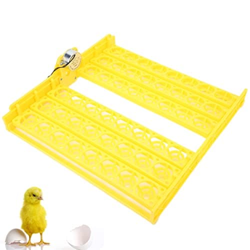 Zerodis Automatic Egg Turner, 48 Eggs Fully Automatic Incubator Accessories (110V)
