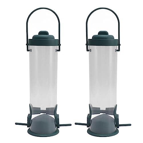 Bird Tube Feeder for Outdoor Gardens