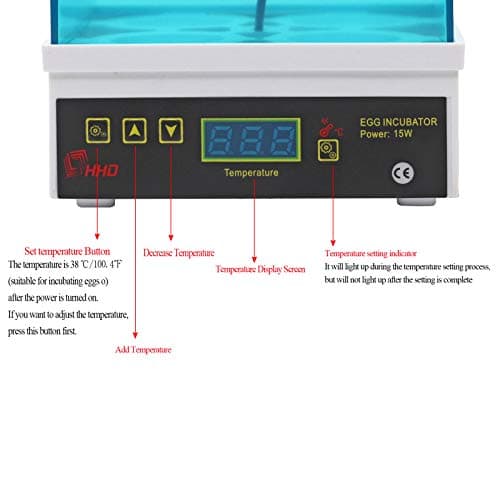 Digital Egg Incubator with Automatic Humidity Control for Professional Hatching