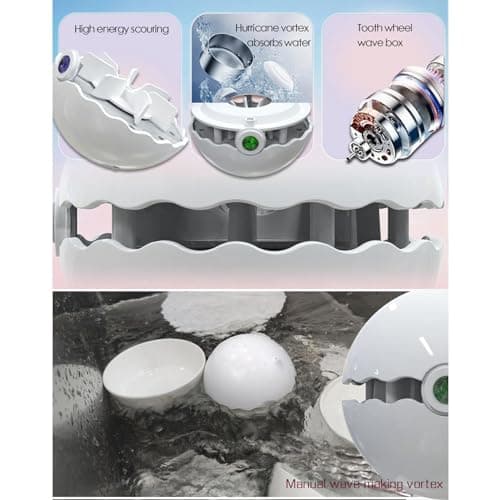 Compact USB Dishwasher for Outdoor Travel or Camping (Blue)