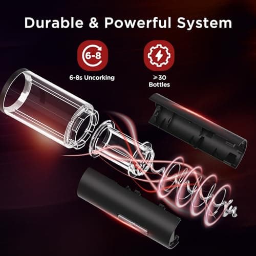 Electric Wine Opener Set - Perfect Christmas Gift for Wine Lovers and Parties