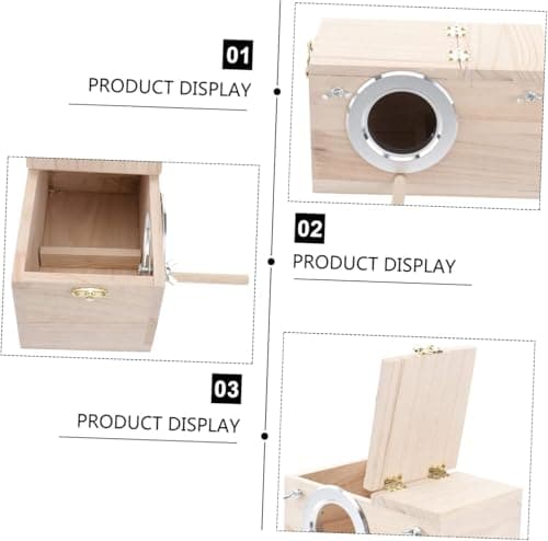 Zerodis Bird House: Soft, Reliable Incubation Breeding Box for Parrots and Small Birds