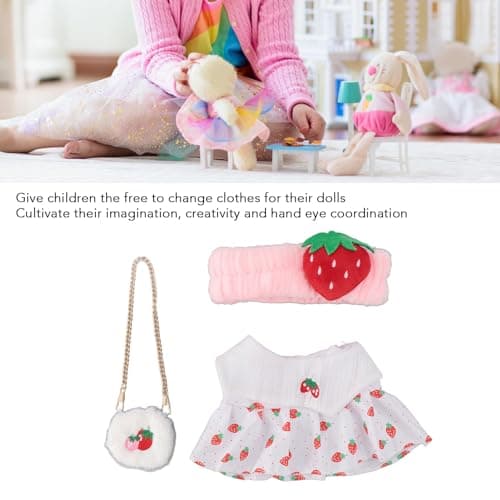 Plush Doll Outfit Set for 12 inch Dolls