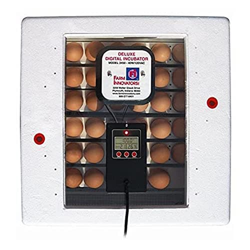 Farm Innovators 2450 Pro Series Automatic Egg Incubator, 41 Egg Capacity