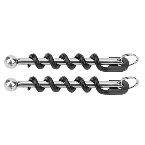 Portable Stainless Steel Keychain Corkscrew for Backpack Camping