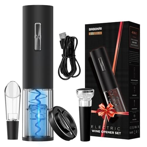 Electric Wine Opener Set - Perfect Christmas Gift for Wine Lovers and Parties