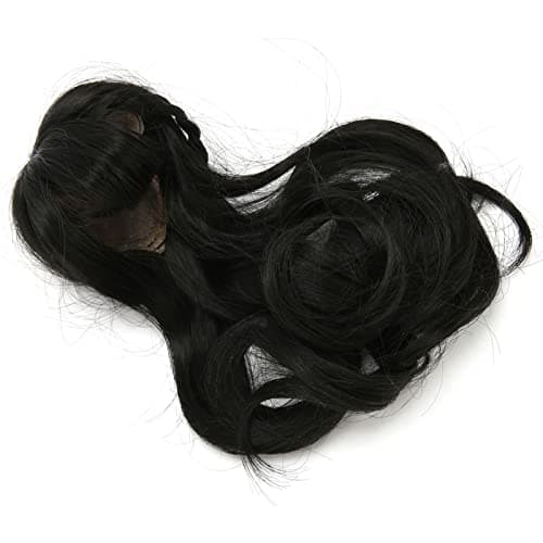 High Temperature Synthetic Black Curly Wig for Dolls (6.1-6.7in)