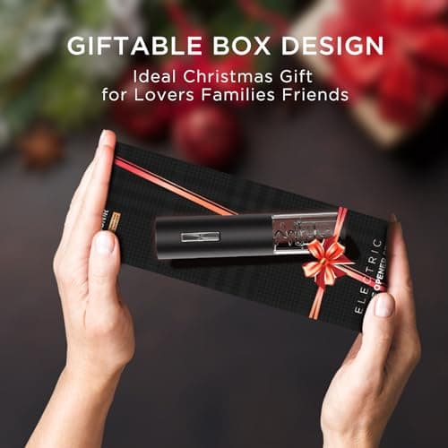 Electric Wine Opener Set - Perfect Christmas Gift for Wine Lovers and Parties