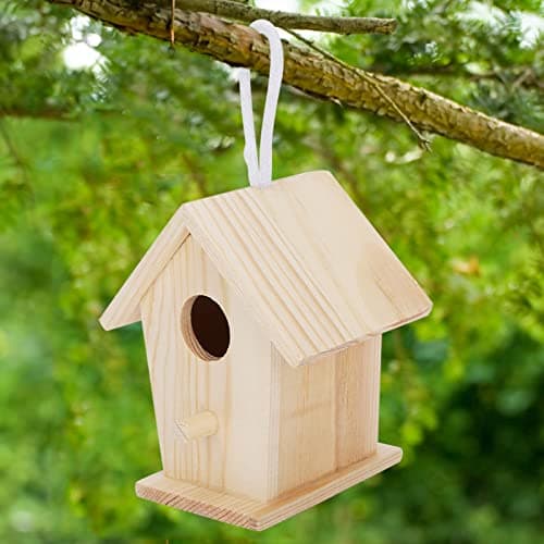 Zerodis 4 PCS Bird Houses for Birds to Rest and Live