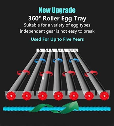 JAEDO Automatic Egg Incubator for Chickens, Ducks & Geese