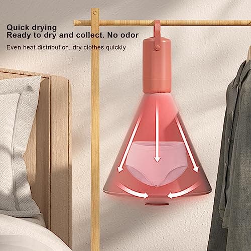 Zerodis Portable Dryer - Orange 110V US Plug