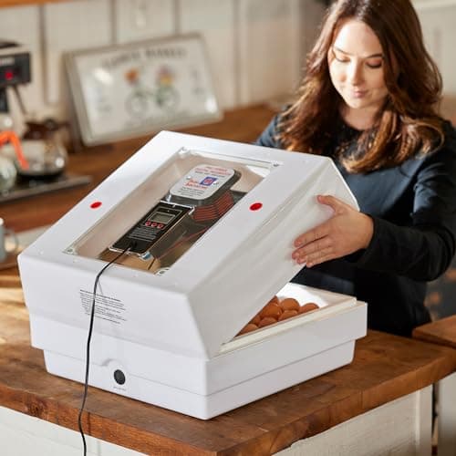 Farm Innovators 2450 Pro Series Automatic Egg Incubator, 41 Egg Capacity
