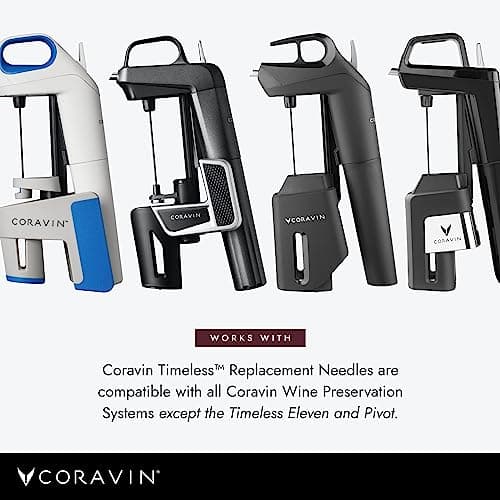 Coravin Timeless 3-Needle Kit - Preserve Wine for Years
