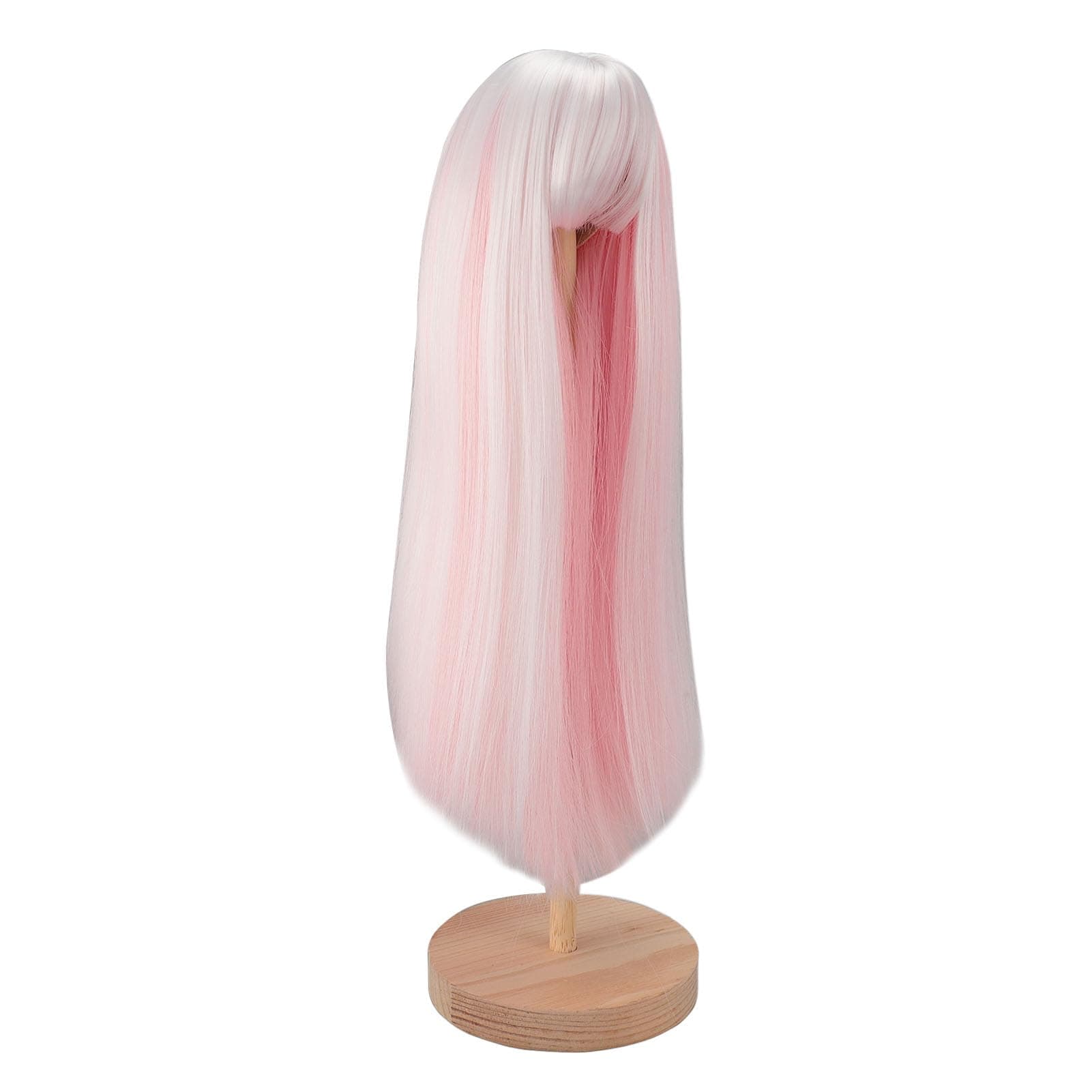 Zerodis Long Curly Doll Wig for 7.3 - 8.3in Head Circumference Doll
