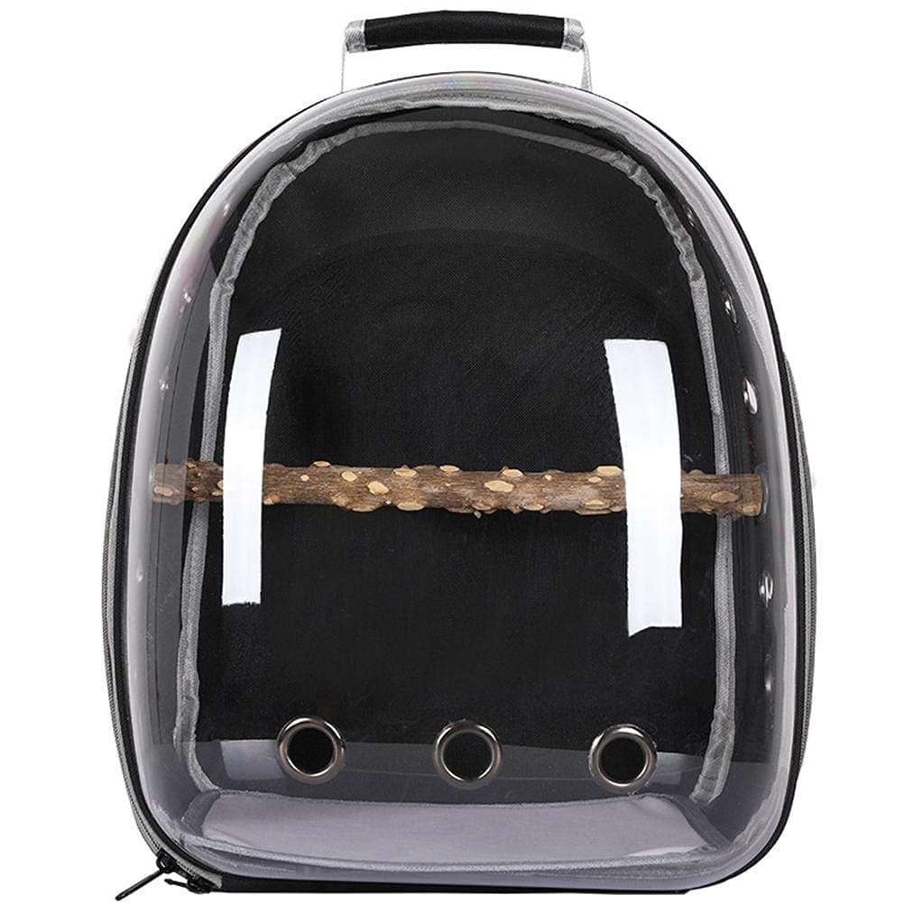 Small Animal Travel Backpack: Bird Carrier Backpack with Transparent Bubble Window