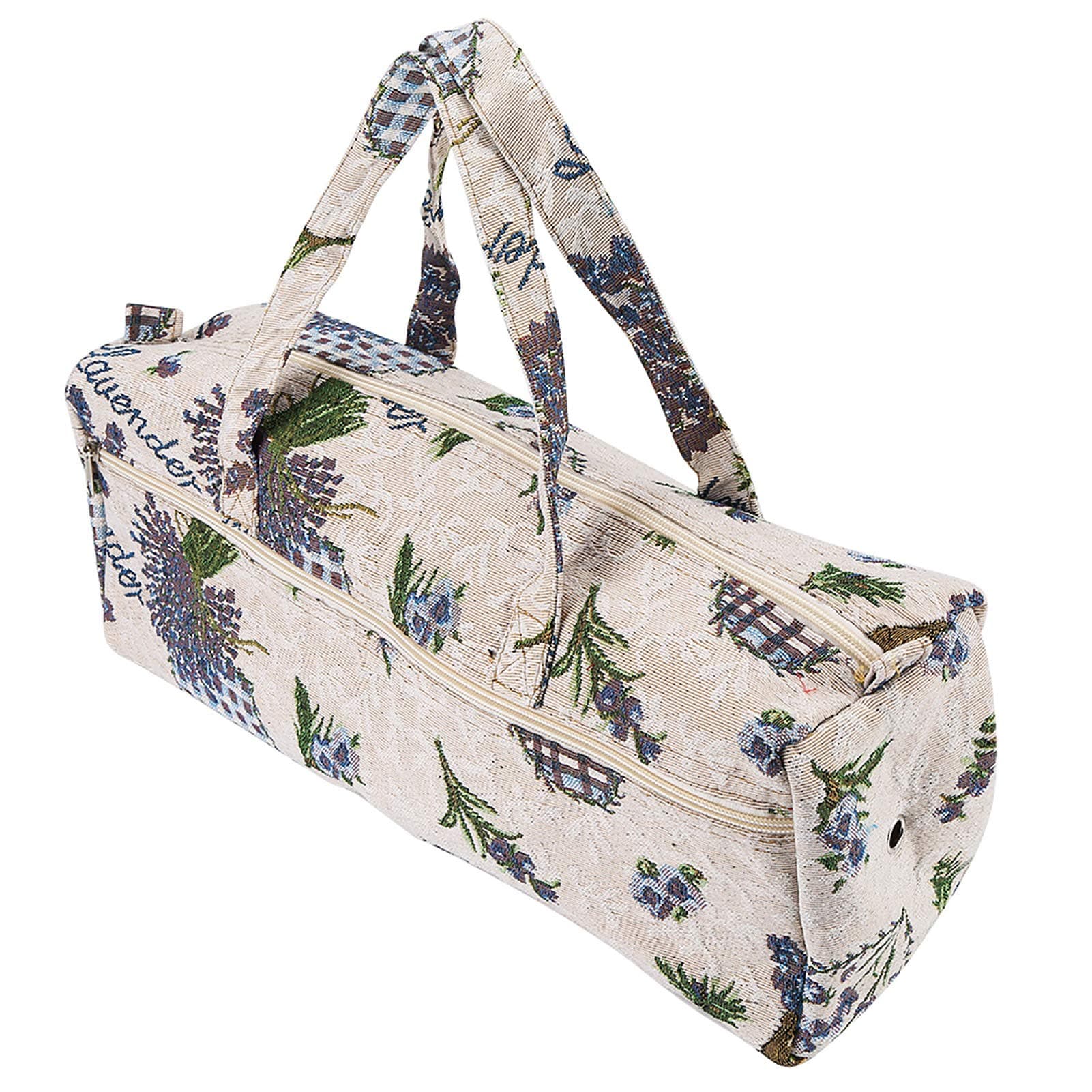Zerodis Handmade Bag for Knitting Needles, Sewing Supplies and Crafts (Flower)